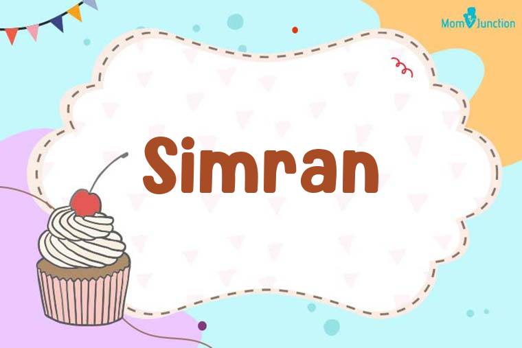 Simran Birthday Wallpaper