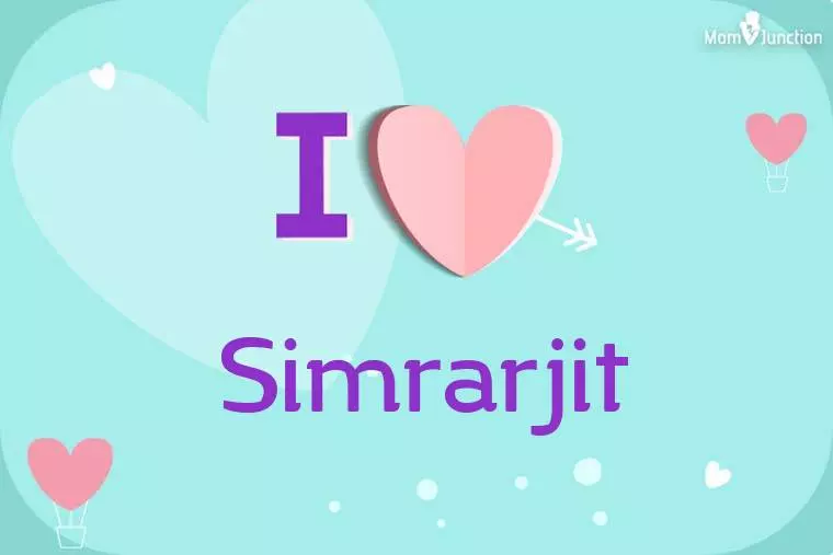 I Love Simrarjit Wallpaper