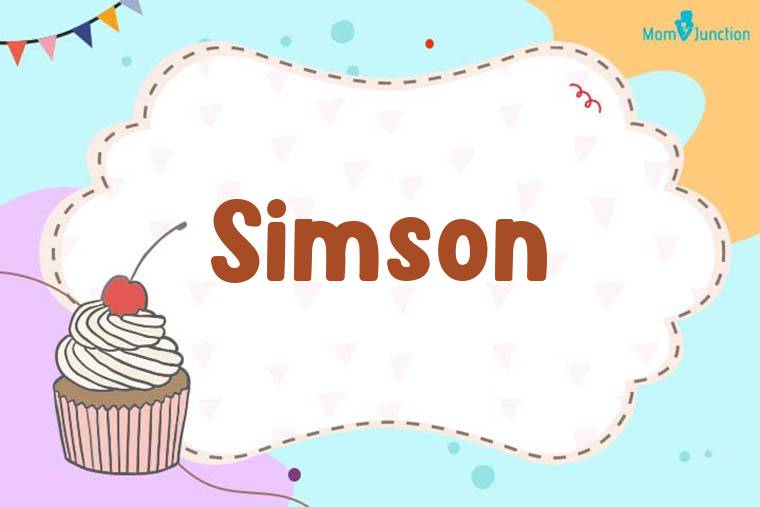 Simson Birthday Wallpaper