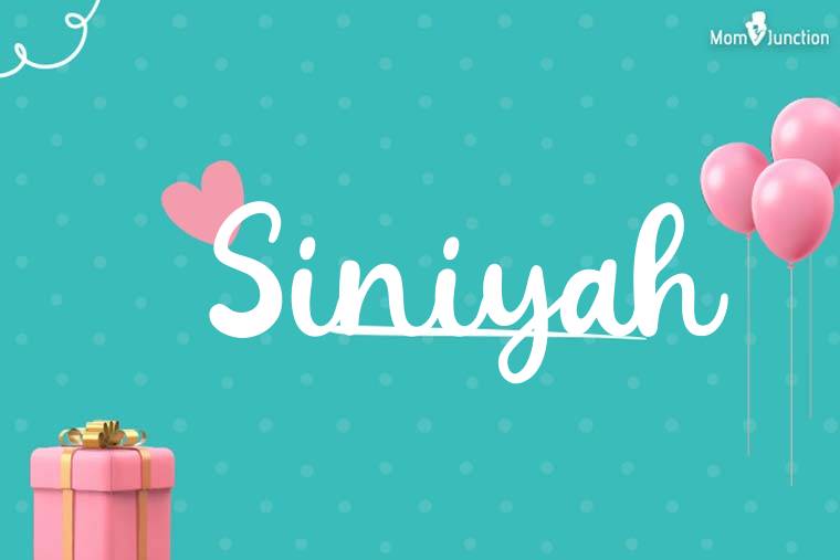 Siniyah Birthday Wallpaper