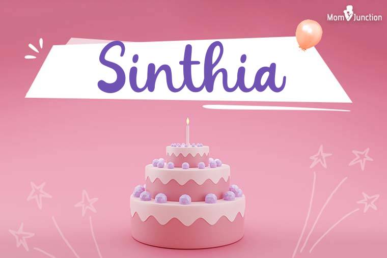 Sinthia Birthday Wallpaper