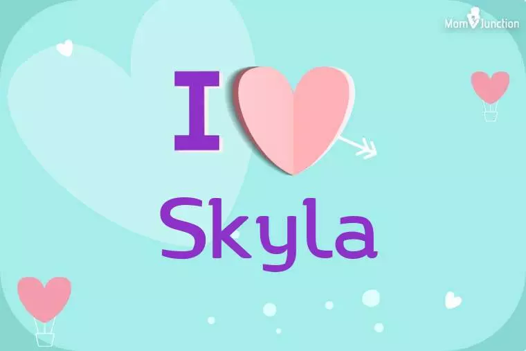 I Love Skyla Wallpaper