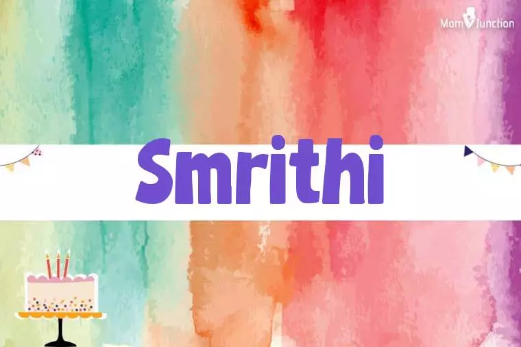 Smrithi Birthday Wallpaper