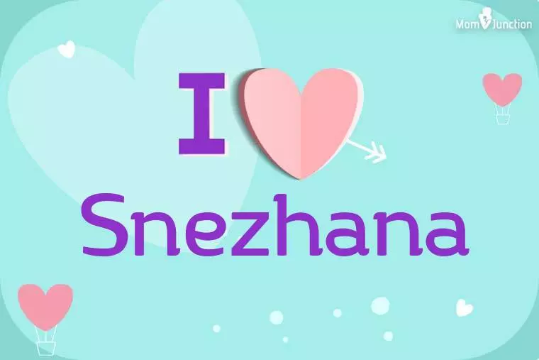 I Love Snezhana Wallpaper