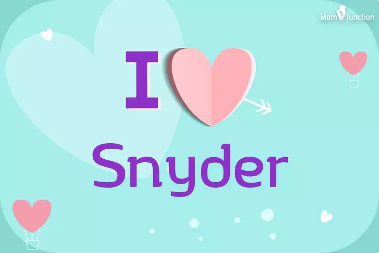 I Love Snyder Wallpaper