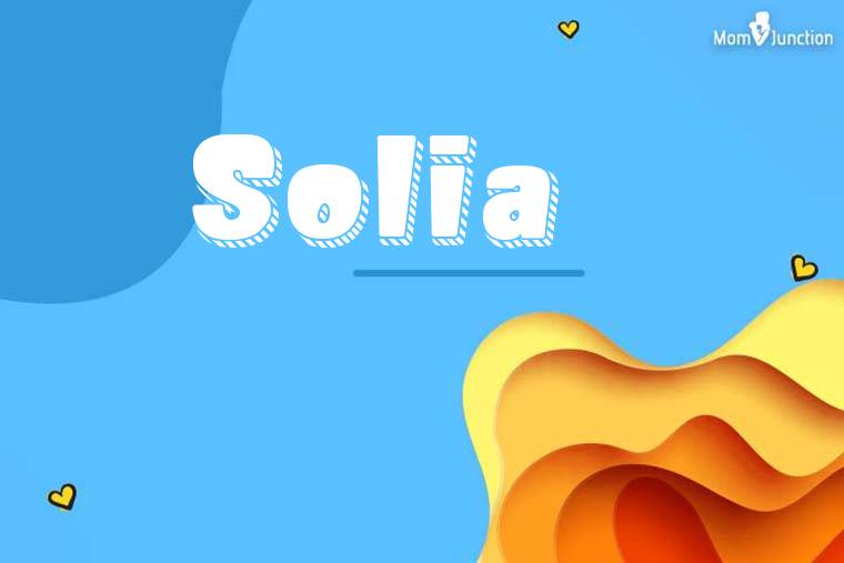 Solia 3D Wallpaper