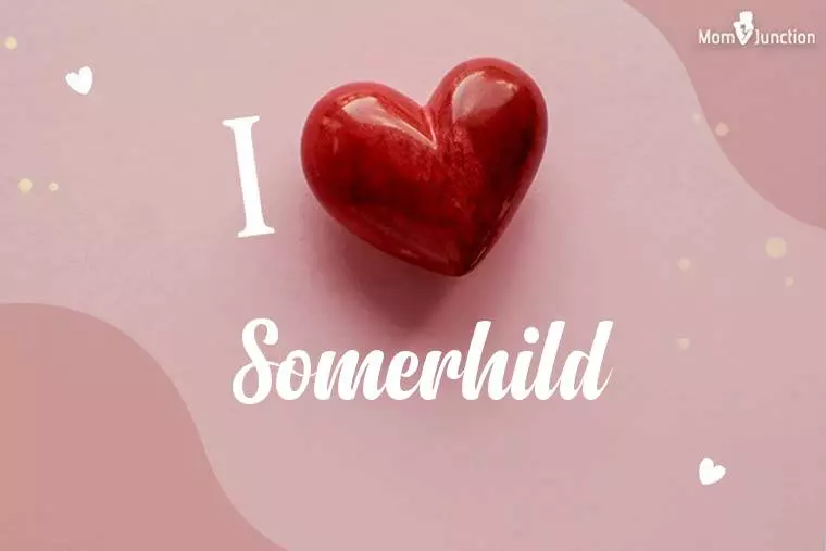 I Love Somerhild Wallpaper