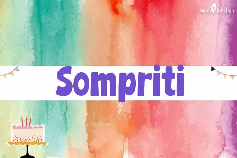 Sompriti Birthday Wallpaper