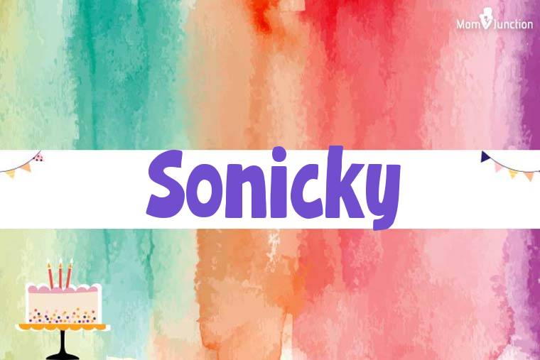 Sonicky Birthday Wallpaper
