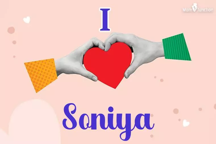 I Love Soniya Wallpaper