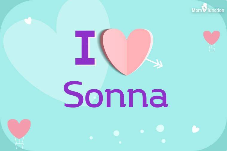 I Love Sonna Wallpaper