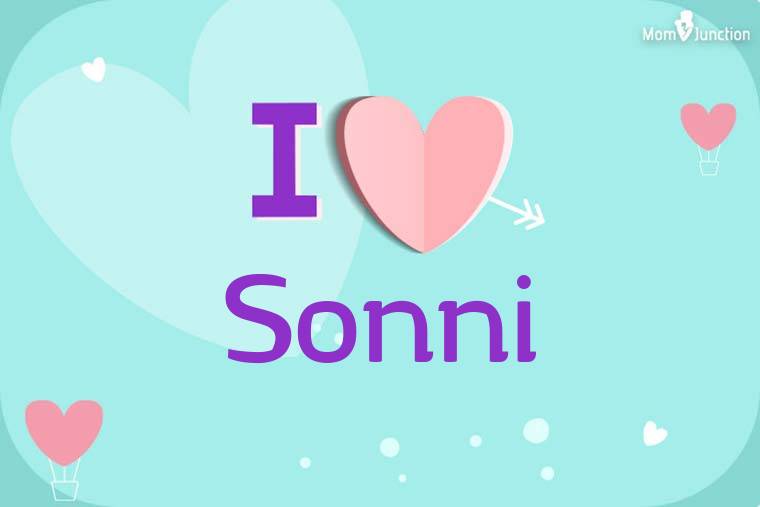 I Love Sonni Wallpaper