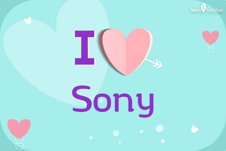 I Love Sony Wallpaper