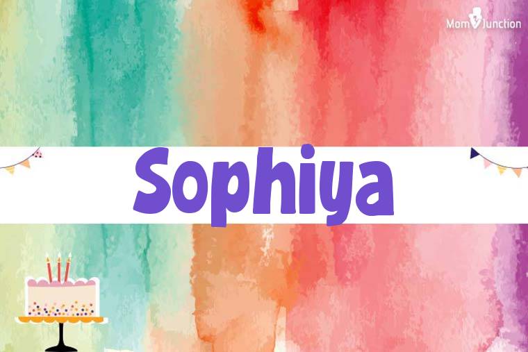 Sophiya Birthday Wallpaper