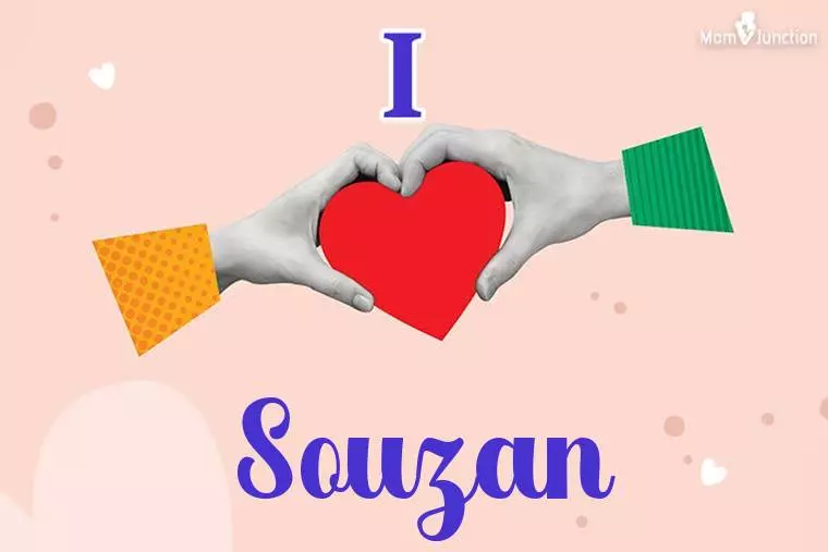 I Love Souzan Wallpaper