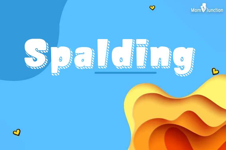 Spalding 3D Wallpaper