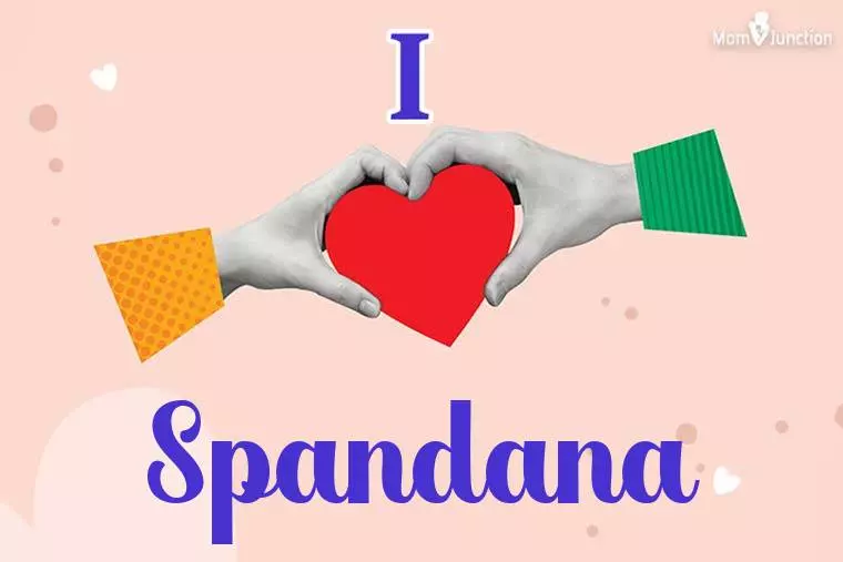 I Love Spandana Wallpaper