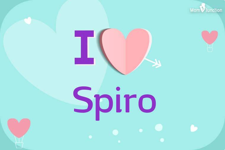 I Love Spiro Wallpaper