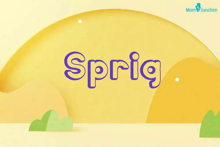 Sprig 3D Wallpaper