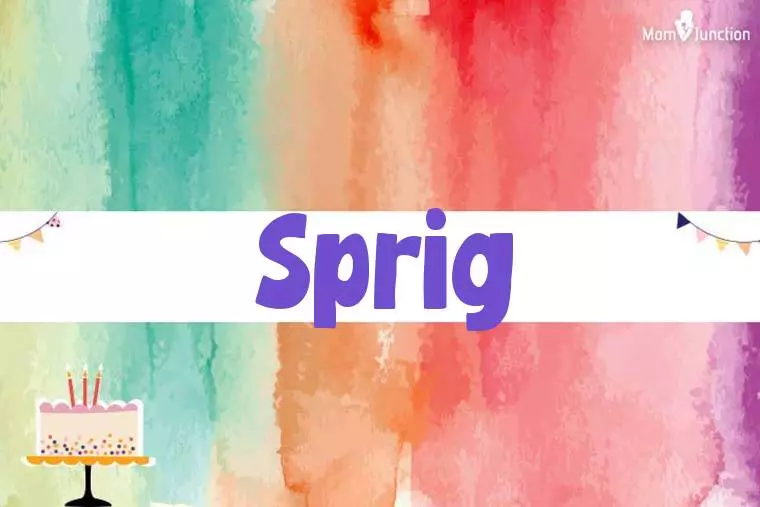 Sprig Birthday Wallpaper