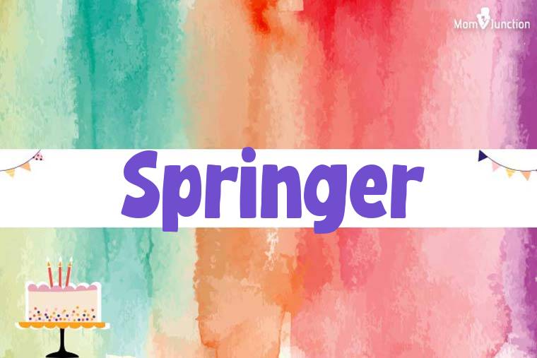 Springer Birthday Wallpaper