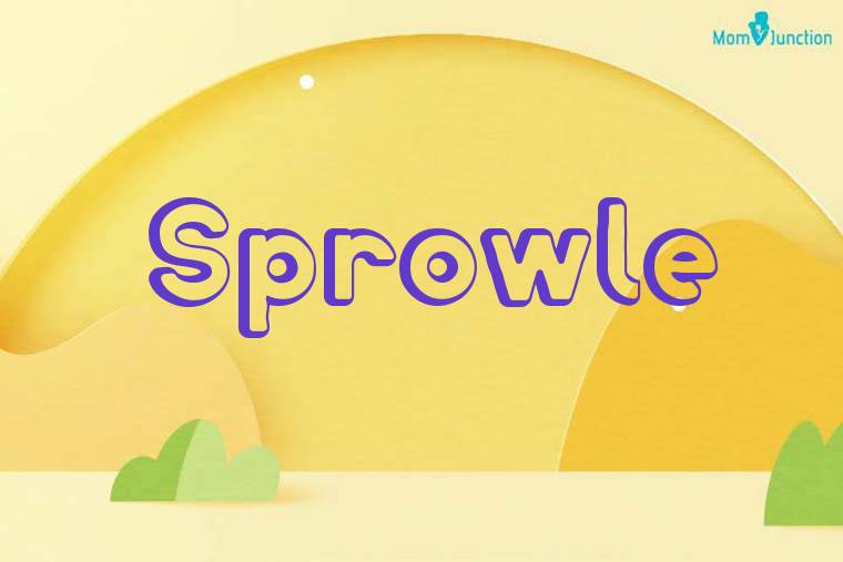 Sprowle 3D Wallpaper