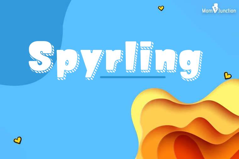 Spyrling 3D Wallpaper