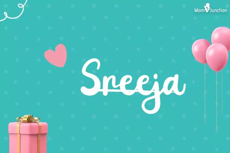 Sreeja Birthday Wallpaper