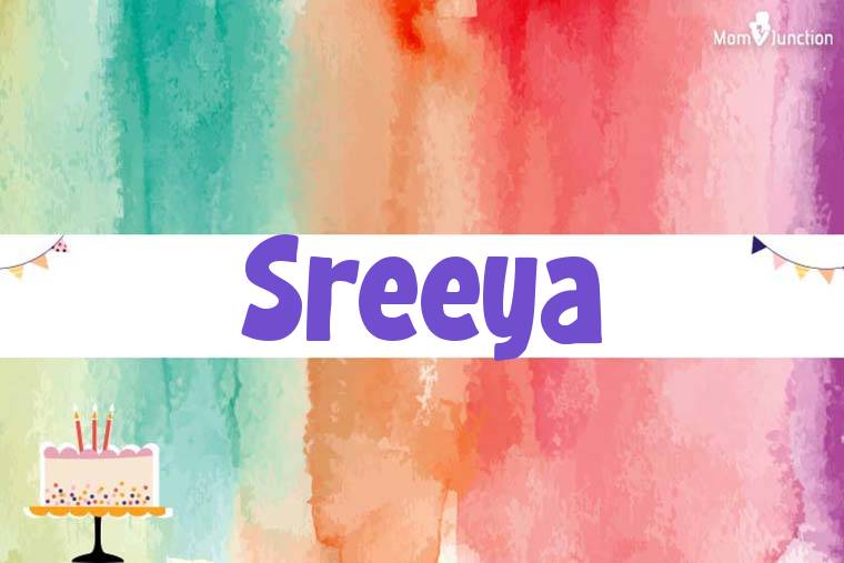 Sreeya Birthday Wallpaper
