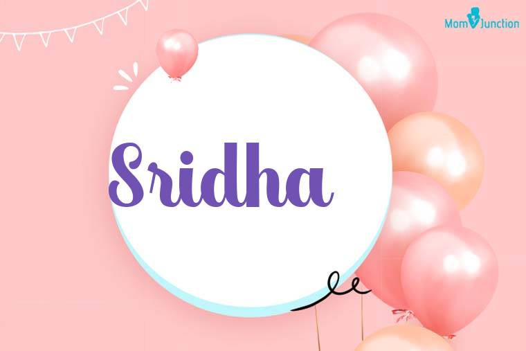 Sridha Birthday Wallpaper