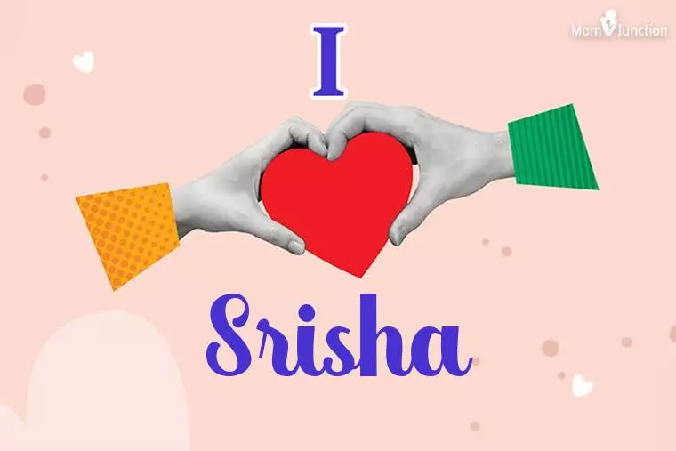 I Love Srisha Wallpaper