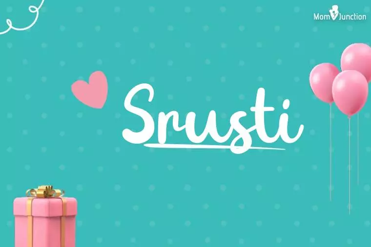 Srusti Birthday Wallpaper