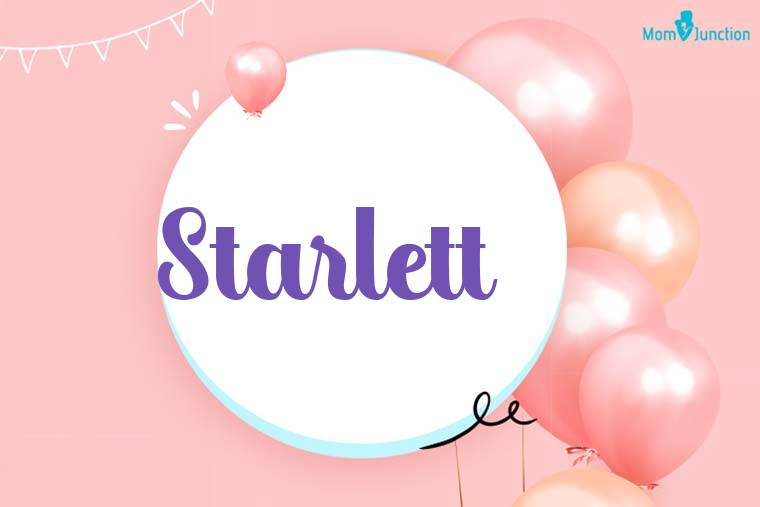 Starlett Birthday Wallpaper
