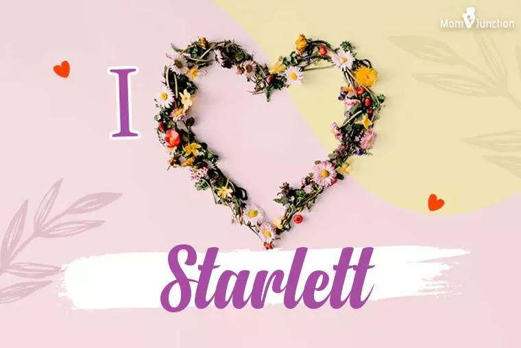 I Love Starlett Wallpaper