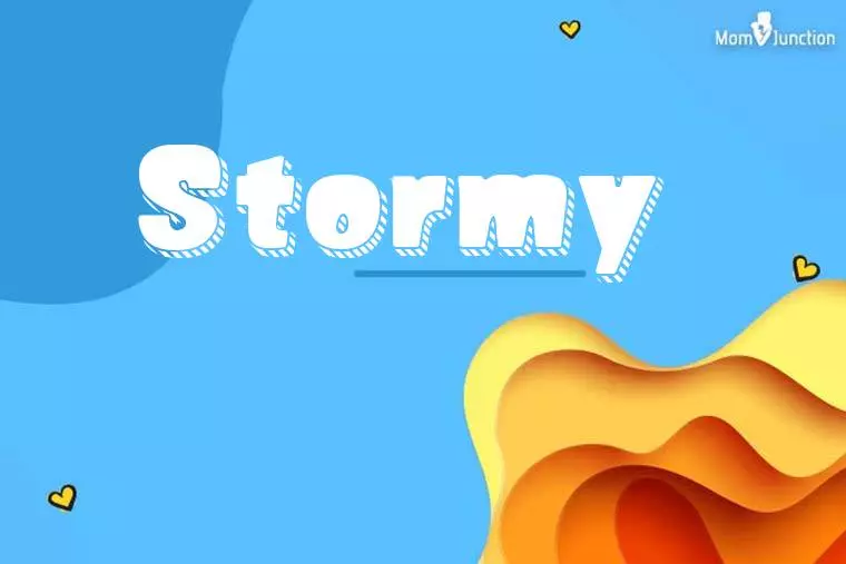 Stormy 3D Wallpaper