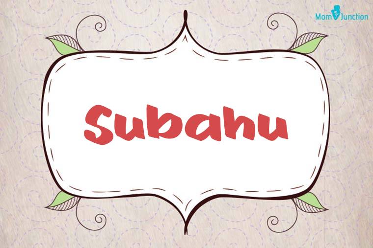 Subahu Stylish Wallpaper