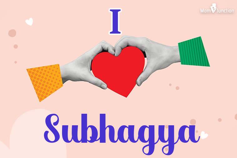 I Love Subhagya Wallpaper