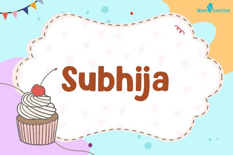 Subhija Birthday Wallpaper