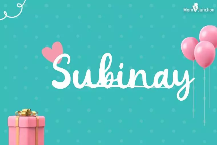 Subinay Birthday Wallpaper