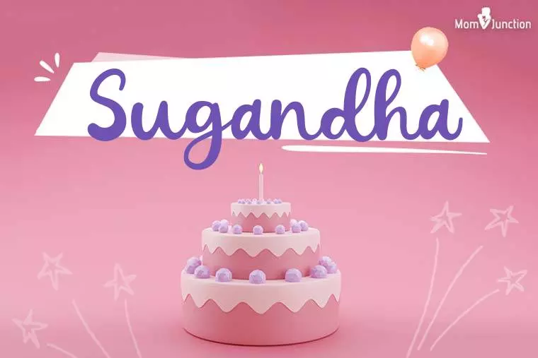 Sugandha Birthday Wallpaper