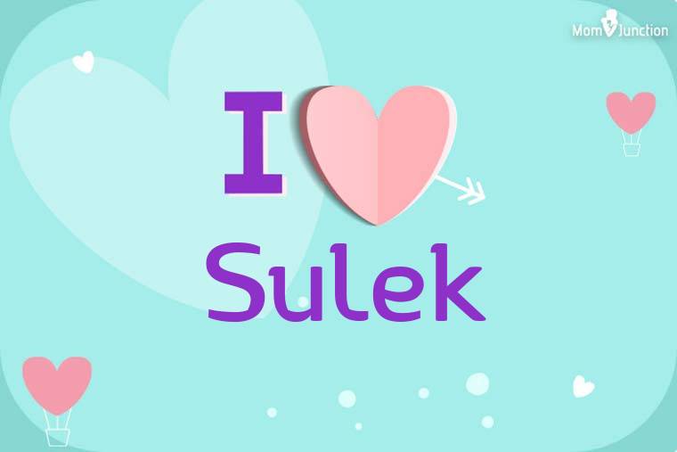 I Love Sulek Wallpaper