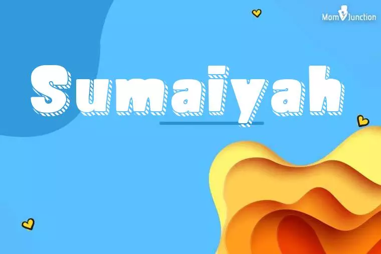 Sumaiyah 3D Wallpaper