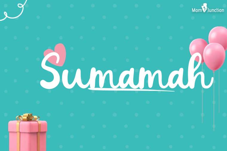 Sumamah Birthday Wallpaper