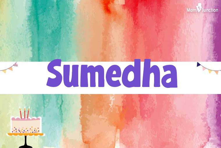 Sumedha Birthday Wallpaper