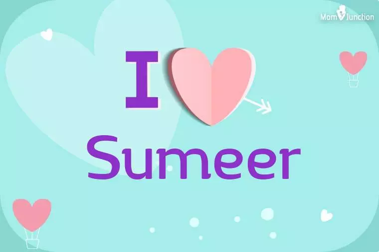 I Love Sumeer Wallpaper