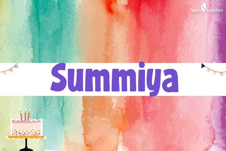 Summiya Birthday Wallpaper