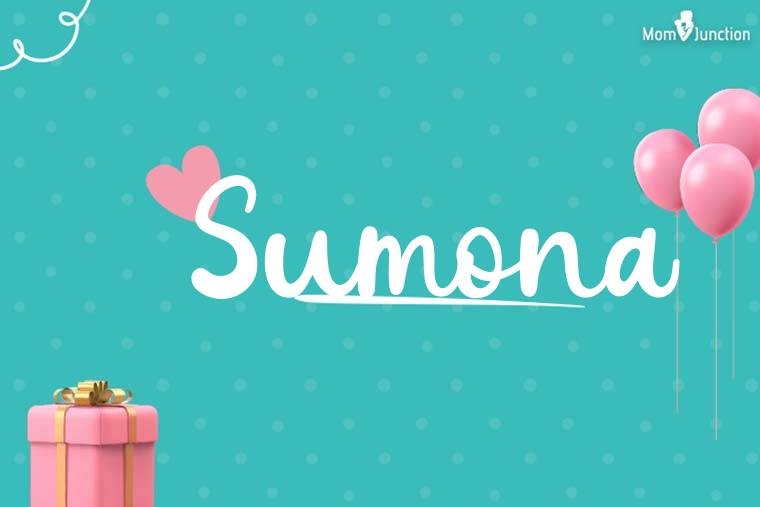 Sumona Birthday Wallpaper