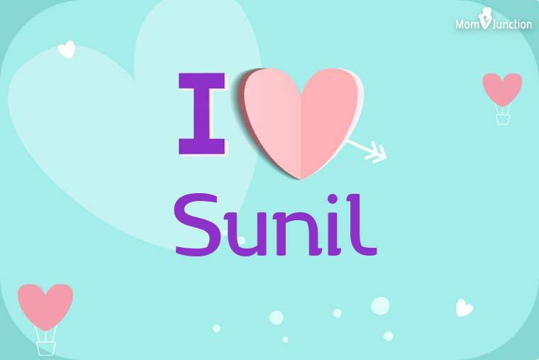 I Love Sunil Wallpaper