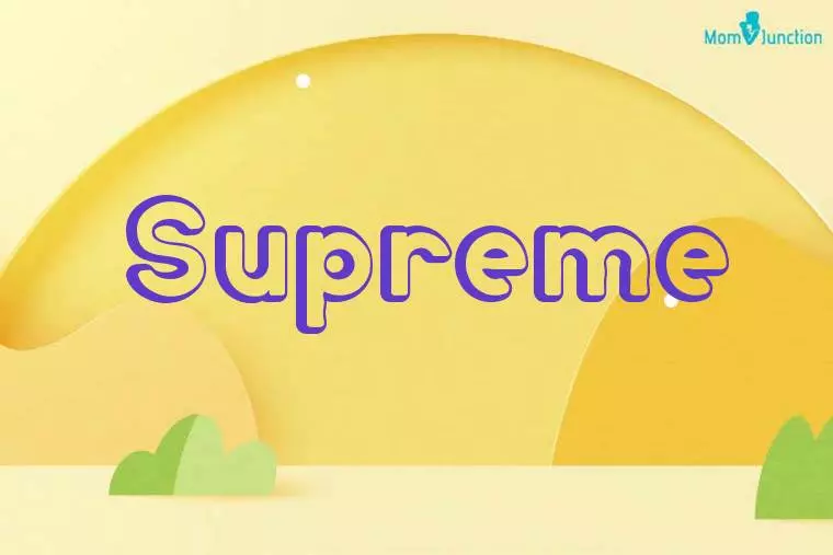 Supreme 3D Wallpaper