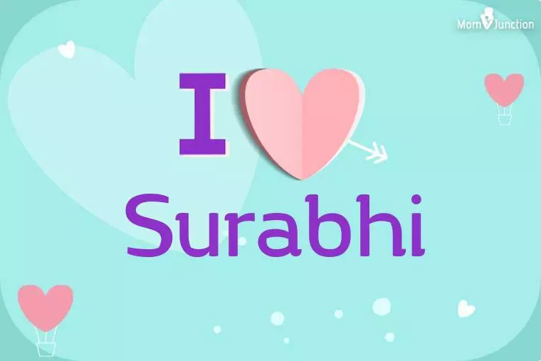 I Love Surabhi Wallpaper